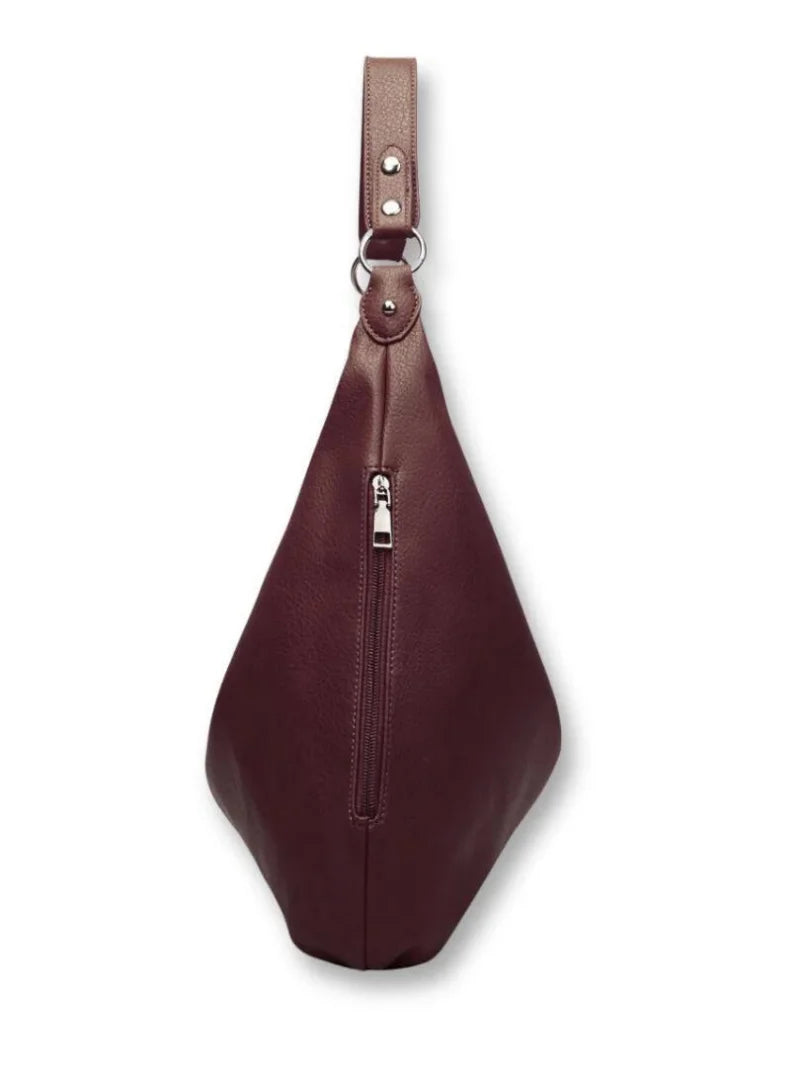 Layali Handbag - Wine Red