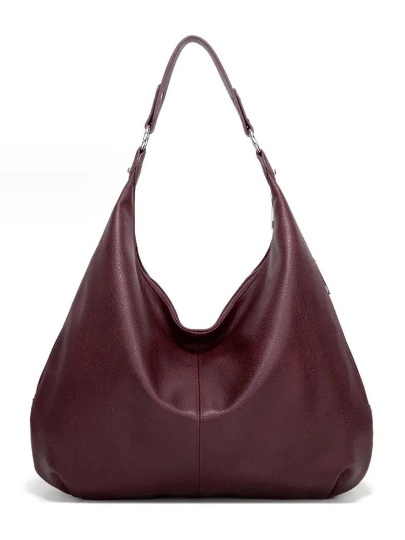 Layali Handbag - Wine Red