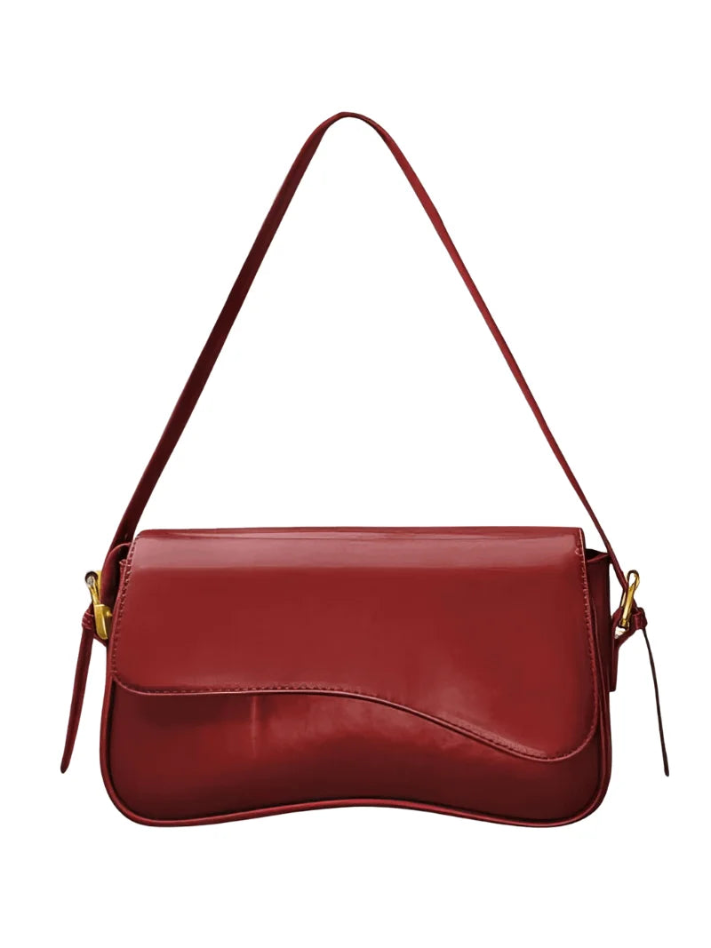 Almaz Handbag - Red Wine