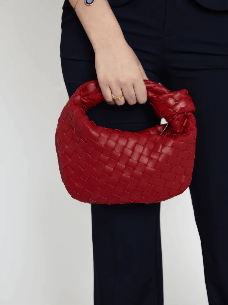 Sahar Mini Bag - Cherry Red