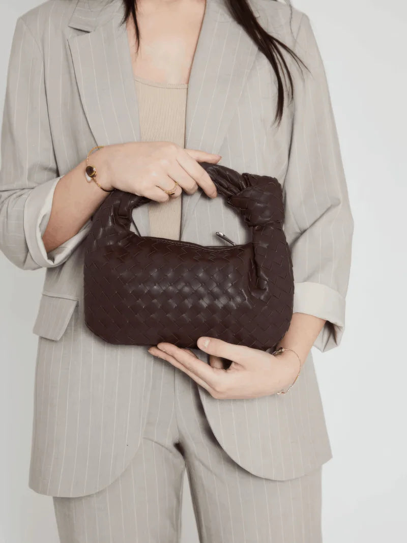 Sahar Mini Bag - Dark Brown