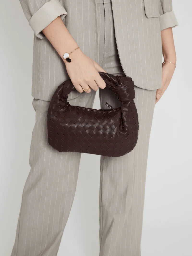 Sahar Mini Bag - Dark Brown